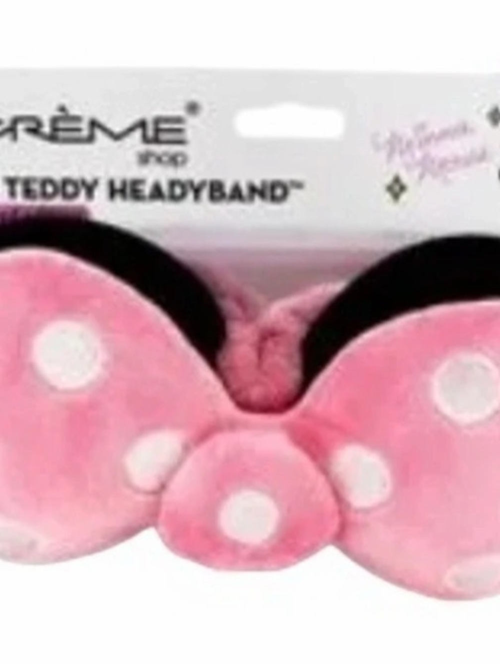 The Crème Shop Disney Minnie Mouse 3D Teddy Headband 🎀